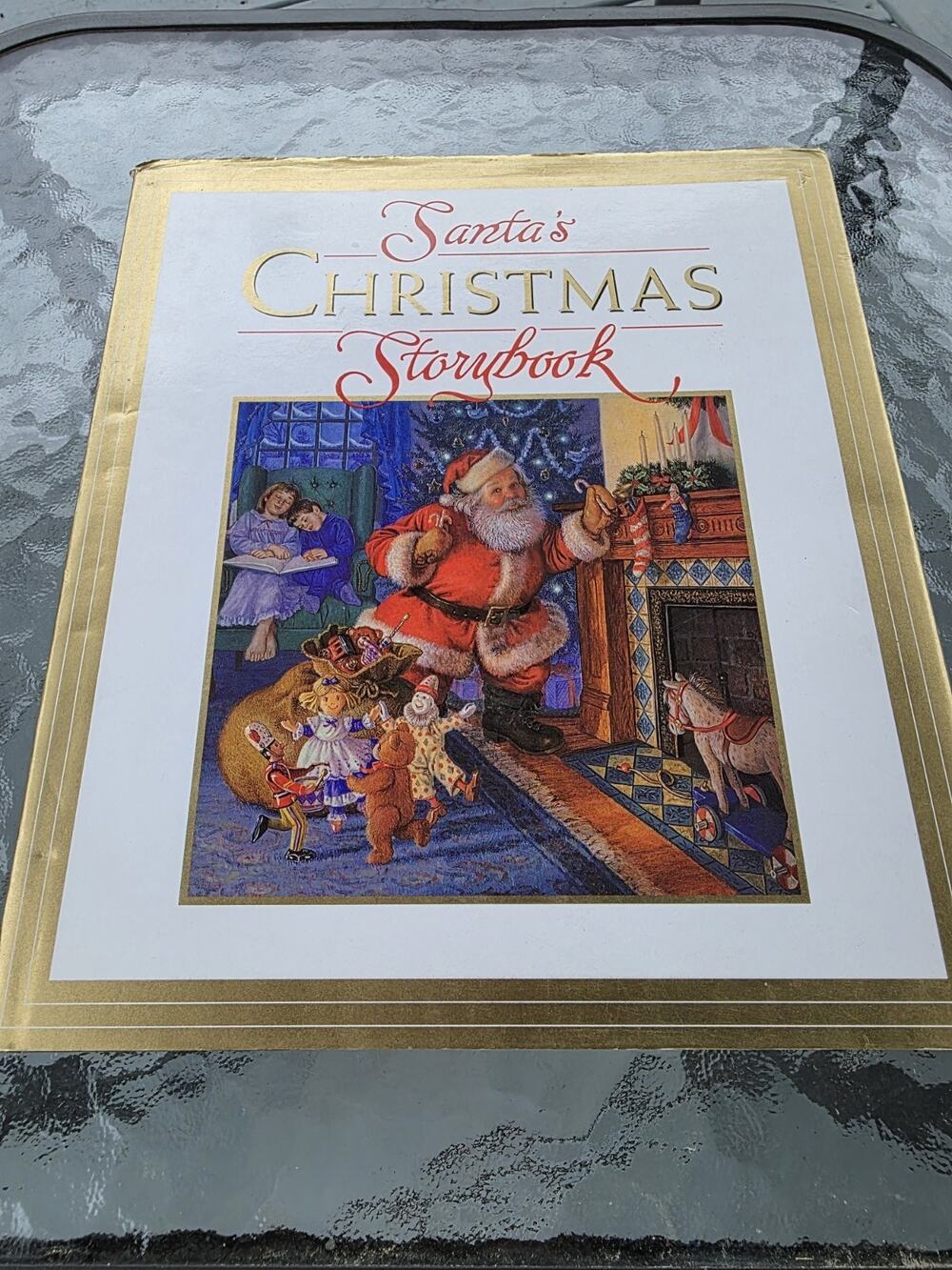 Santa's Christmas Storybook by Sheila Black (1995, Hardcover)